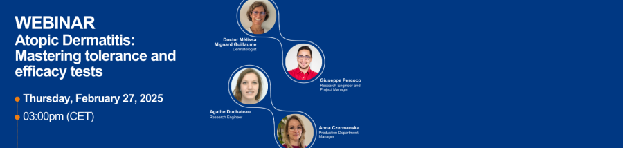 27 febrero 2025 - Dermatitis atópica: Dominar las pruebas de tolerancia y eficacia